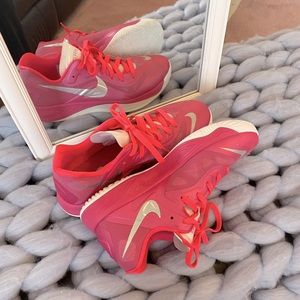 Pink Nike Running Shoes